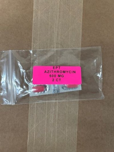 Azithromycin 500mg Ept (Azithromycin 500mg (ept))
